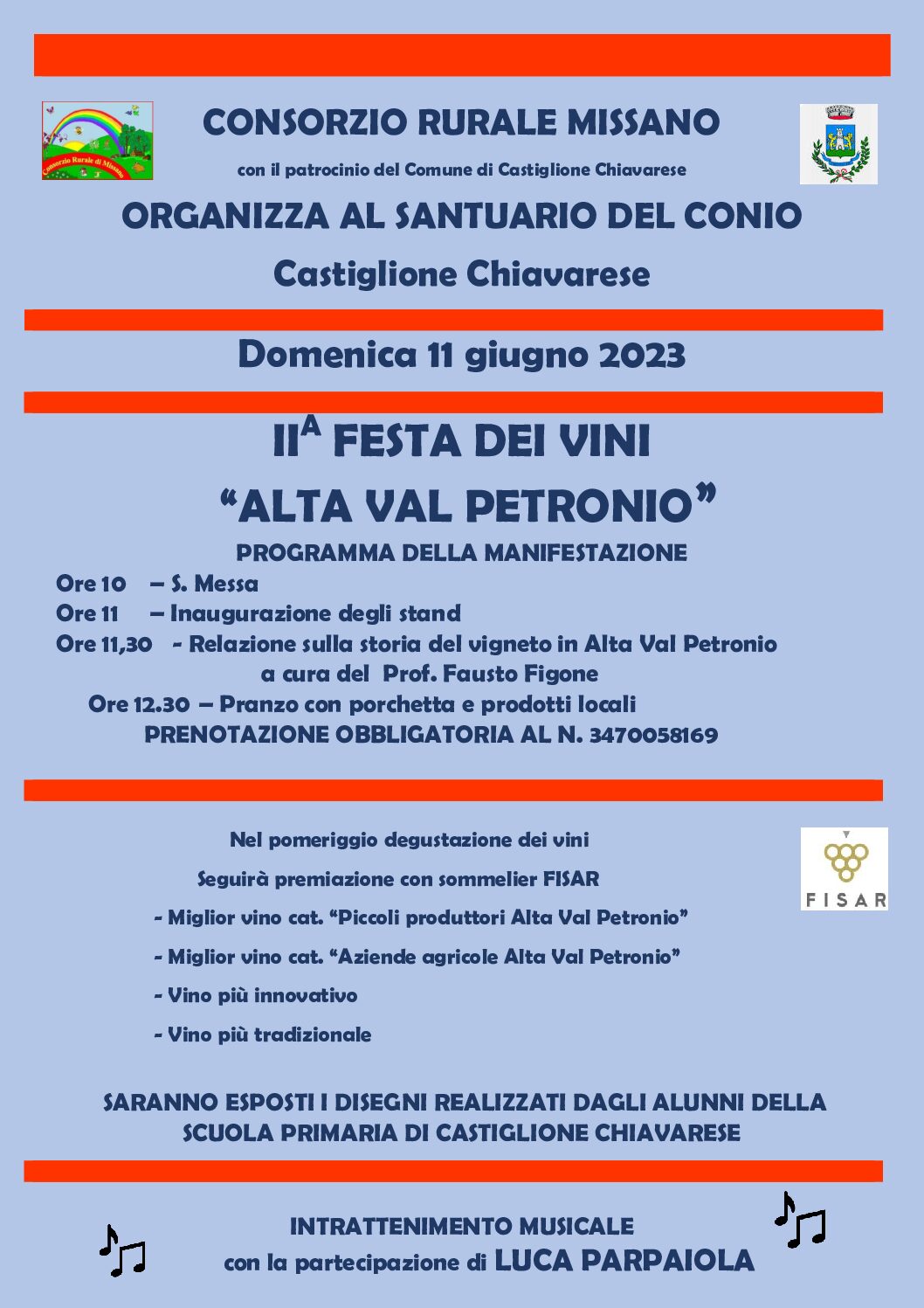 Festa dei vini dell’Alta Val Petronio